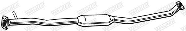 WALKER Middle silencer Article number: 22173 cheaply