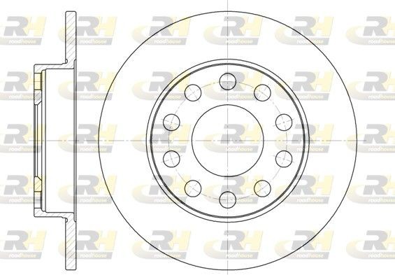 ROADHOUSE Brake disc Article number: 6753.00 cheaply
