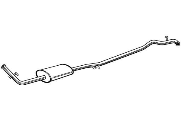 VEGAZ Middle silencer Article number: RS-256 cheaply