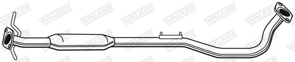 WALKER Middle silencer Article number: 23317 cheaply