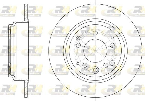 ROADHOUSE Brake disc Article number: 6922.00 cheaply