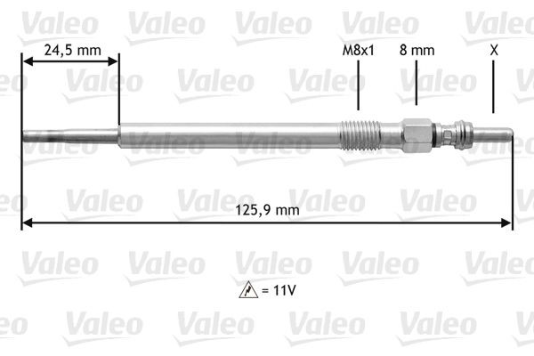 VALEO Air conditioning condenser Article number: 816870 cheaply