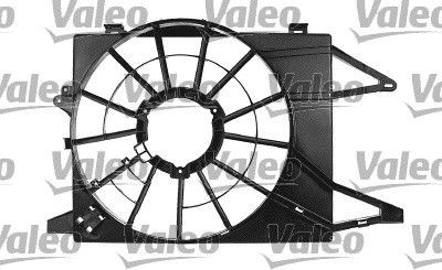 VALEO 820108 Support, cooling fan VECTRA 2.0 i 16V (F68) 136 PS Petrol 2003