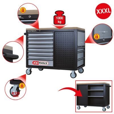 KS TOOLS Wózek narzędziowy Numer artykułu: 878.0012 niedrogo