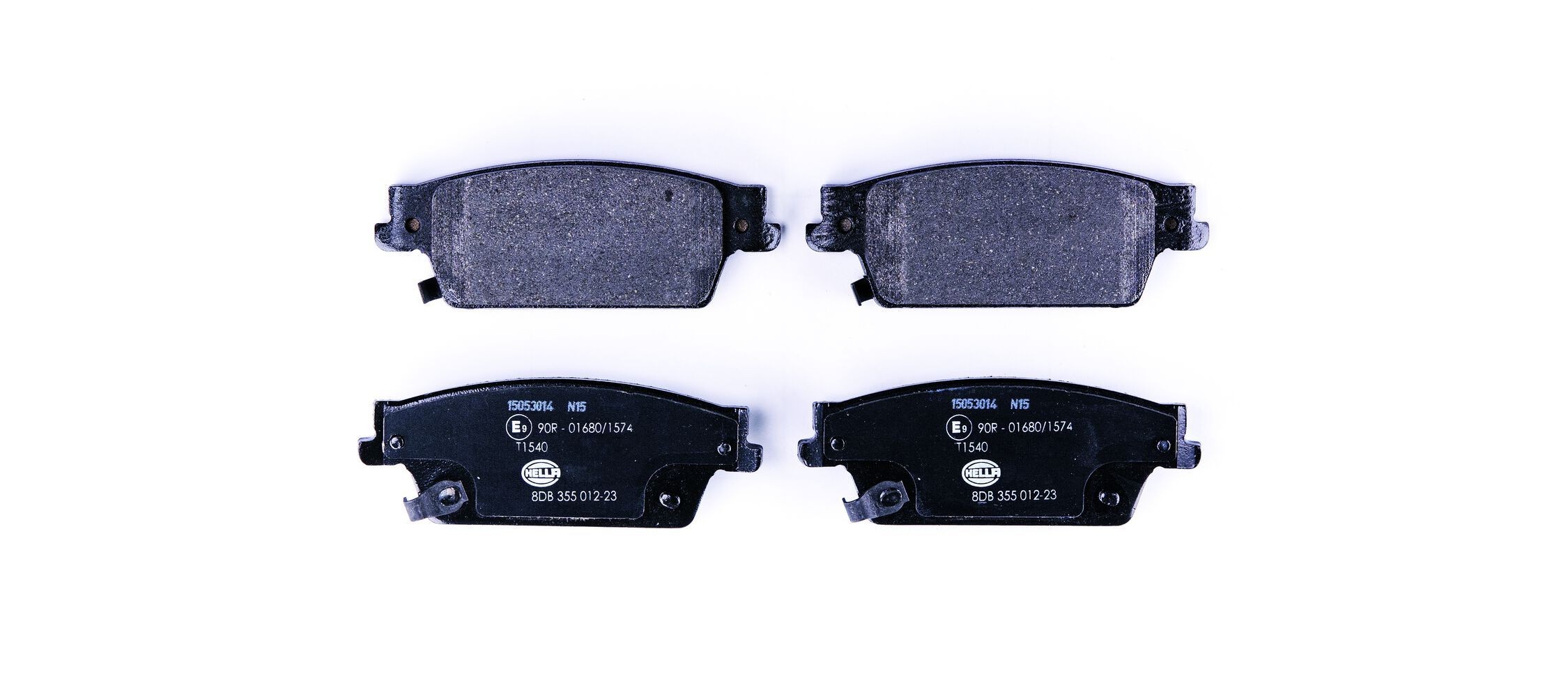 HELLA Brake pad set Article number: 8DB 355 012-231 cheaply