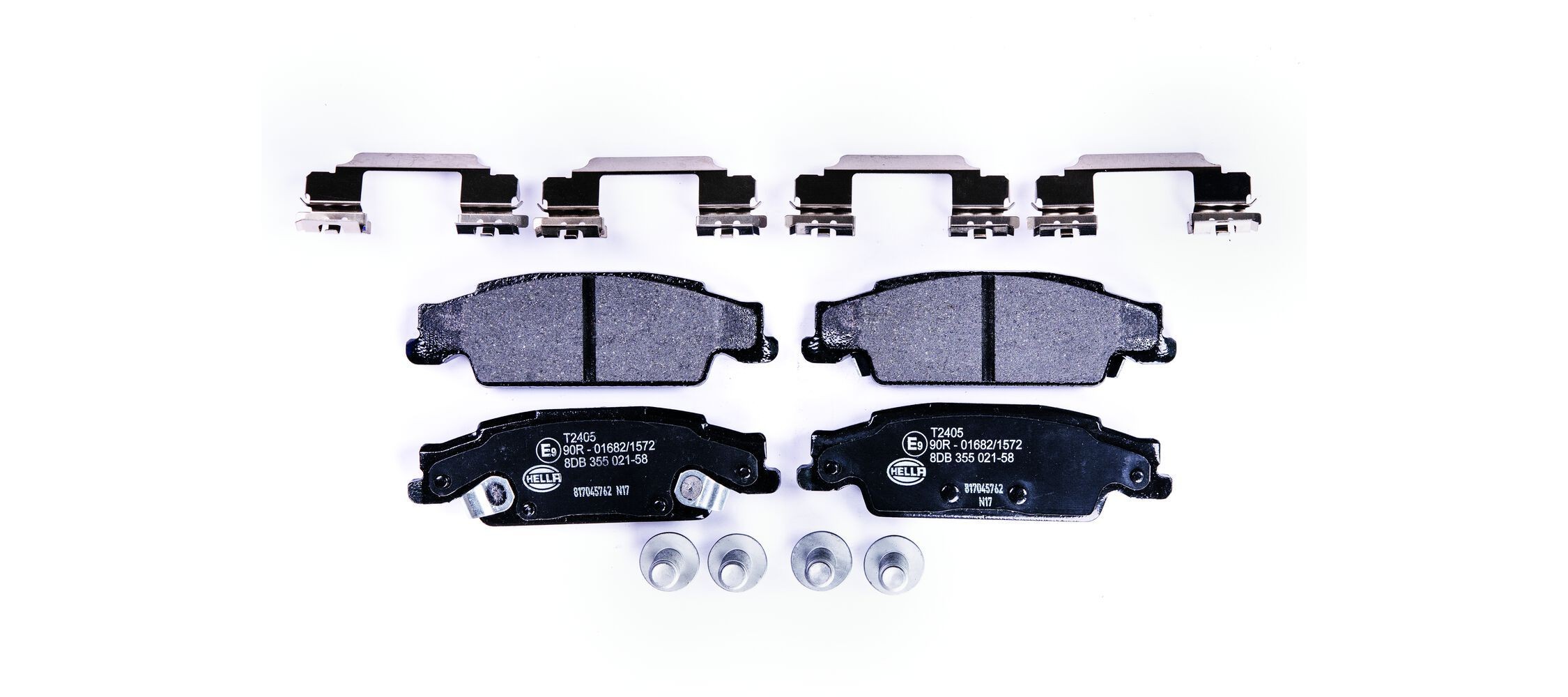 HELLA Brake pad set Article number: 8DB 355 021-581 cheaply