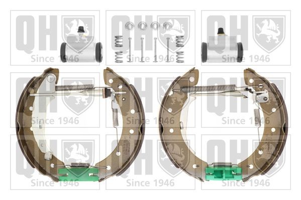 QUINTON HAZELL Brake Shoe Set Article number: BS927K4 cheaply