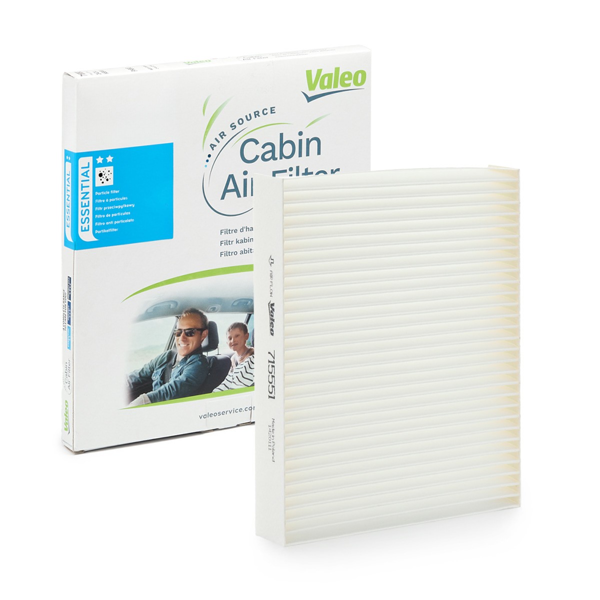 VALEO Pollen filter Article number: 715551 cheaply