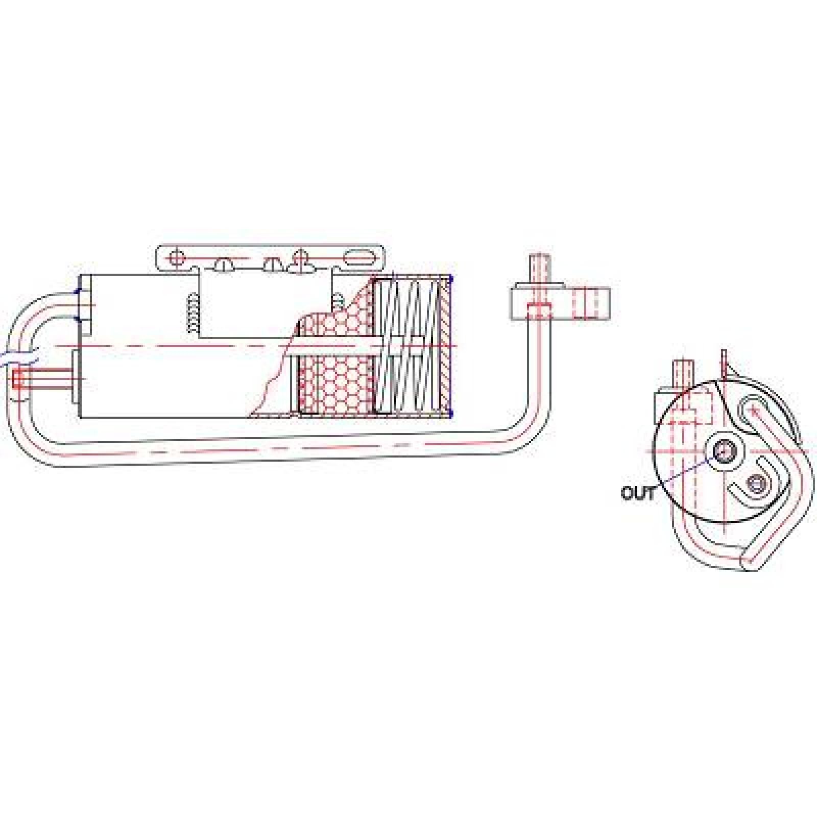 DIEDERICHS Dryer, air conditioning Article number: DCT1170 cheaply