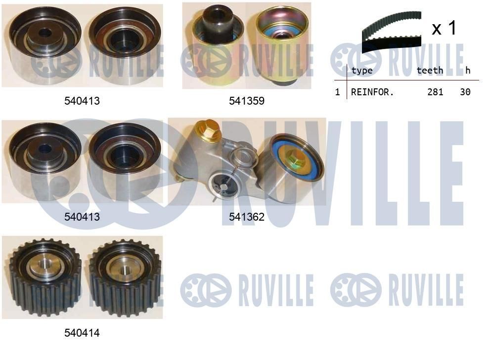 RUVILLE Alternator Freewheel Clutch Article number: 56328 cheaply