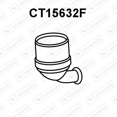 VENEPORTE Diesel particulate filter Article number: ME50126F cheaply