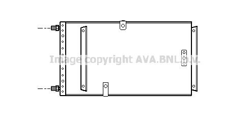 PRASCO Air conditioning condenser Article number: PE5159 cheaply