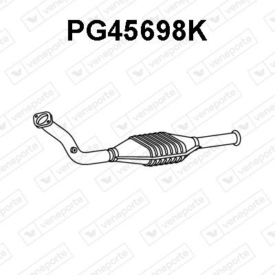 VENEPORTE Catalytic converter Article number: PG45660K cheaply