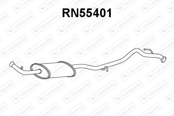 VENEPORTE Middle silencer Article number: RN55401 cheaply