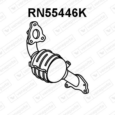 VENEPORTE Catalytic converter Article number: RN55446K cheaply