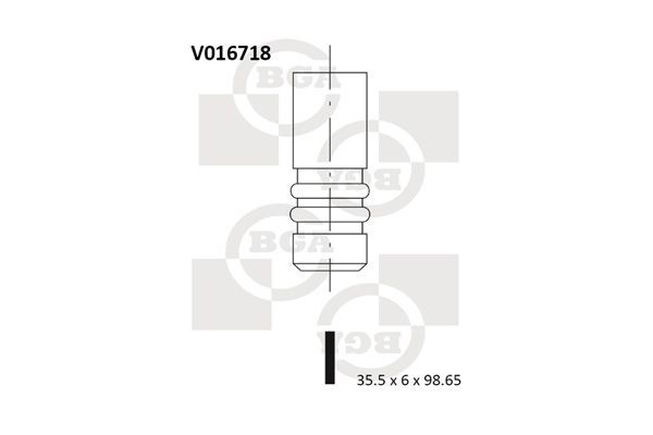 BGA Inlet valve Article number: V016718 cheaply