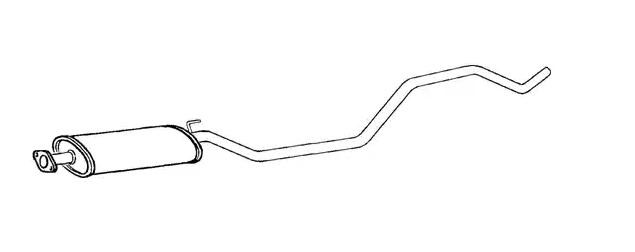 VEGAZ Middle silencer Article number: OS-748 cheaply