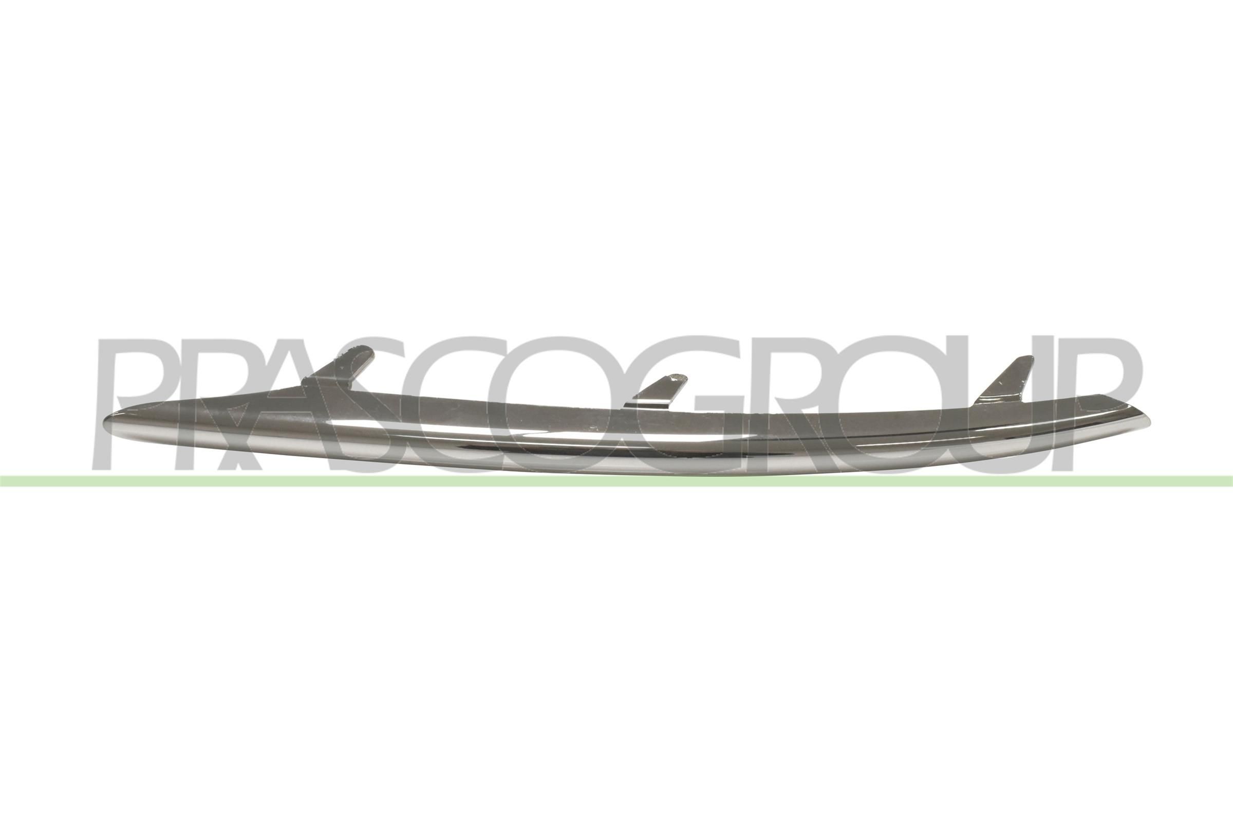 PRASCO VG8171243 Bumper moulding TOUAREG 3.0 V6 TDI 225 PS Diesel 2010