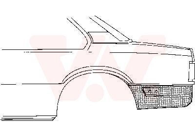 VAN WEZEL Sidewall Article number: 3760133 cheaply