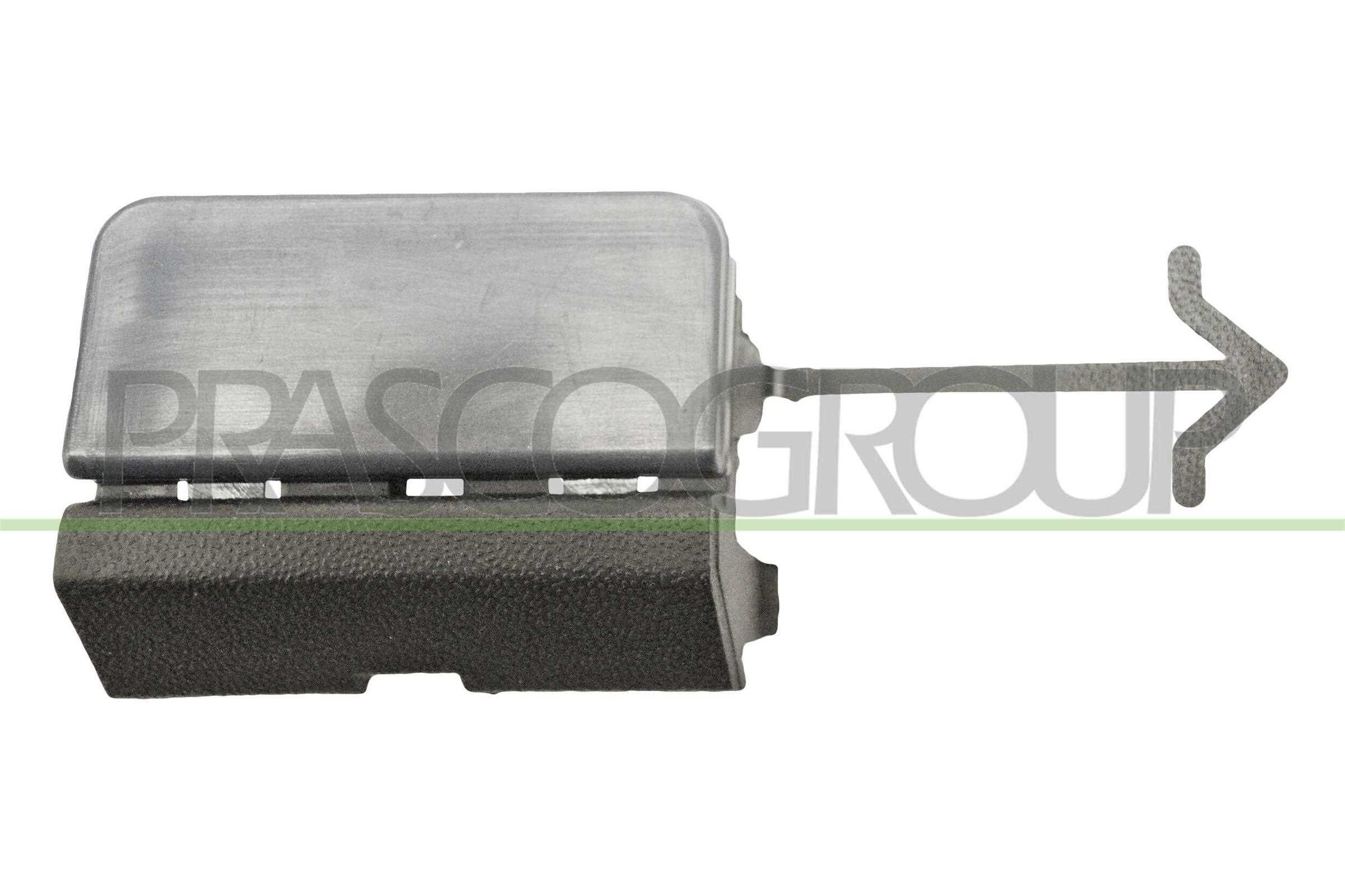 PRASCO VG8171236 Flap, tow hook TOUAREG 3.0 V6 TDI 225 PS Diesel 2010