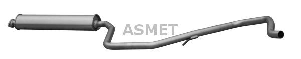 ASMET Middle silencer Article number: 05.205 cheaply