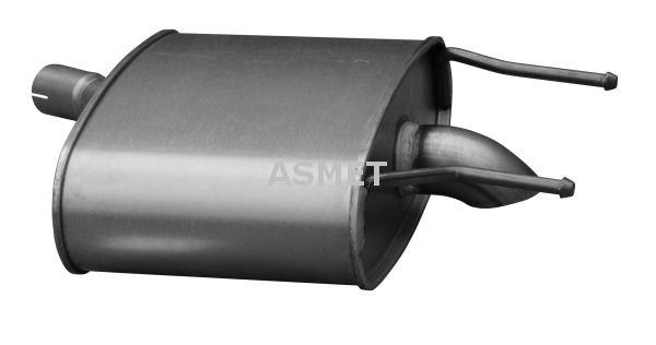 ASMET Rear silencer Article number: 05.206 cheaply
