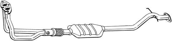 BOSAL Catalytic converter Article number: 099-409 cheaply