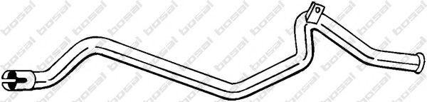 BOSAL Exhaust Pipe Article number: 486-179 cheaply