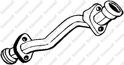 BOSAL Exhaust Pipe Article number: 736-149 cheaply
