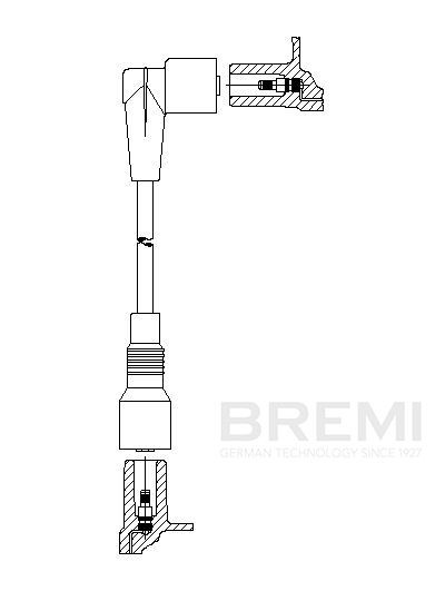 BREMI Ignition lead Article number: 351/26 cheaply