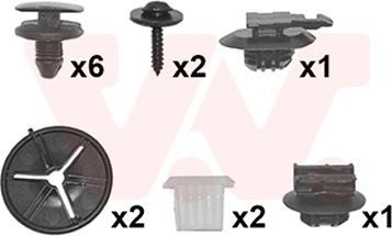 VAN WEZEL Mounting Kit, bumper Article number: 4035793 cheaply