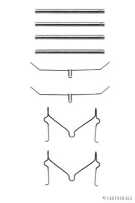 HERTH+BUSS JAKOPARTS Accessory Kit, disc brake pads Article number: J3662005 cheaply