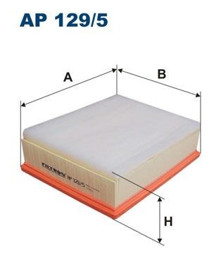 FILTRON Air filter Article number: AP 129/5 cheaply