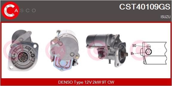CASCO CEF78027GS Elektromotor, větrák chladiče i20 1.4 CRDi 75 HP Diesel 2015
