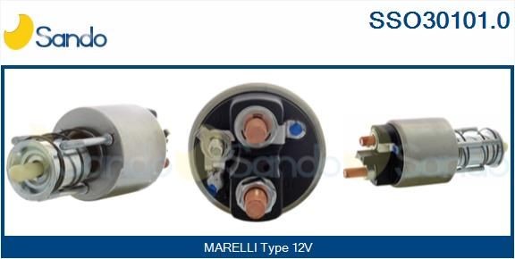 SANDO SEF70011.0 Electric Motor, radiator fan C5 2.0 HDi 136 PS Diesel 2008