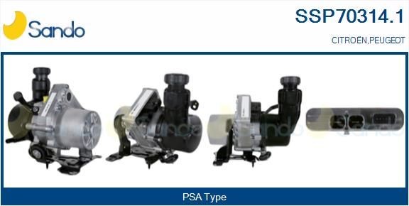 SANDO SEF77024.0 Electric Motor, radiator fan ASTRA 2.2 DTI (F08, F48) 117 PS Diesel 2009