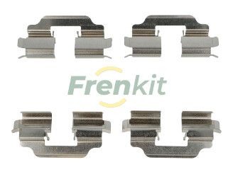 FRENKIT 900012 Lisakomplekt, ketaspiduriklotsid CORSA 1.6 VXR 205 HP Bensiin