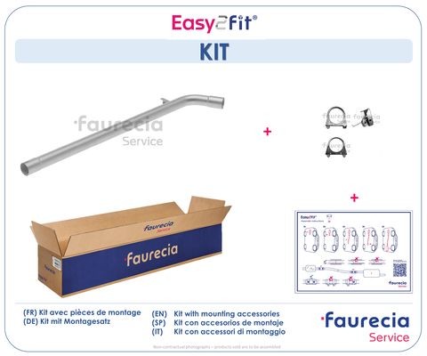 Faurecia Exhaust Pipe Article number: FS55427 cheaply