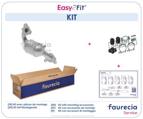 Faurecia Catalytic converter Article number: FS55446K cheaply