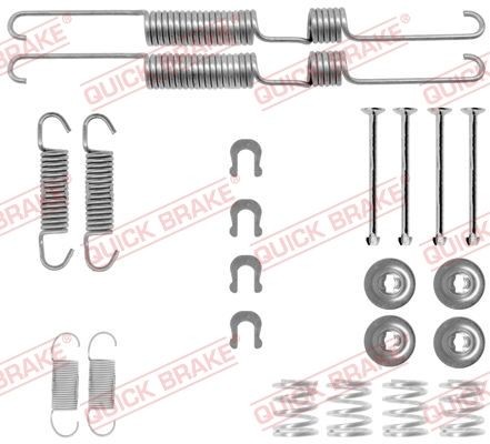 QUICK BRAKE 105-0738 Accessory Kit, brake shoes PREVIA 2.2 TD (CXR10, CXR11) 101 PS Diesel 2000