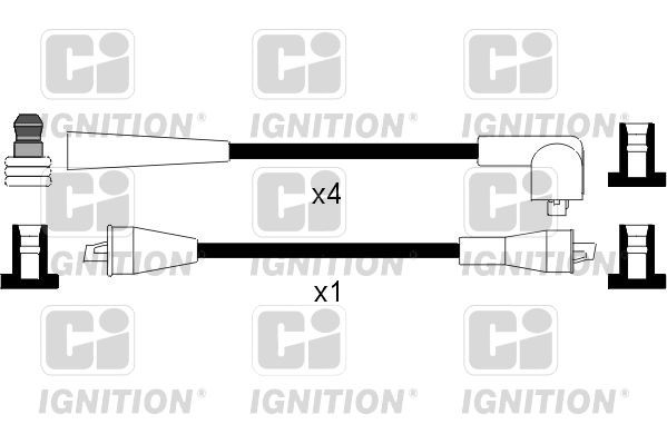 QUINTON HAZELL Ignition Cable Kit Article number: XC209 cheaply
