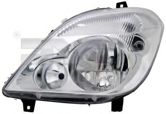 TYC Headlight Article number: 20-11814-05-2 cheaply