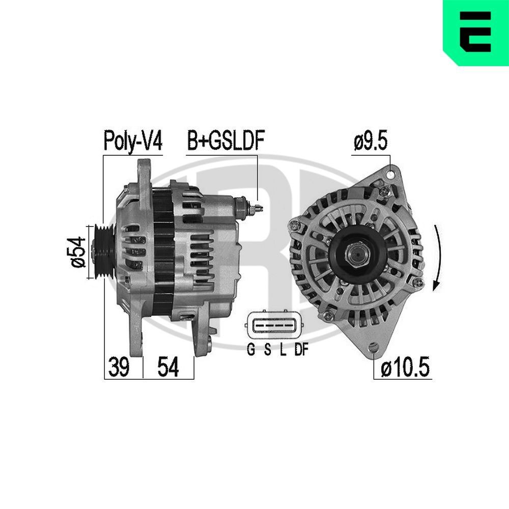 ERA Alternator Article number: 209514A cheaply