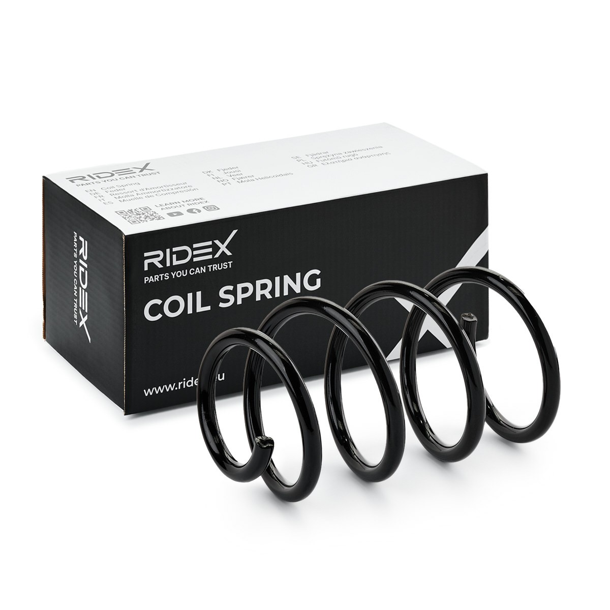 RIDEX Coil spring Article number: 188C0931 cheaply