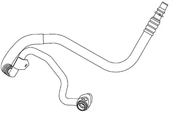 MAHLE ORIGINAL Lavtryksslange, klimaanlæg Varenummer: AP 105 000P billige