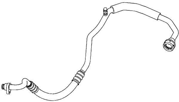 MAHLE ORIGINAL Lavtryksslange, klimaanlæg Varenummer: AP 106 000P billige