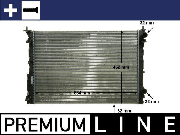 MAHLE ORIGINAL Radiaator, mootorijahutus Artikli number: CR 311 000P soodsalt
