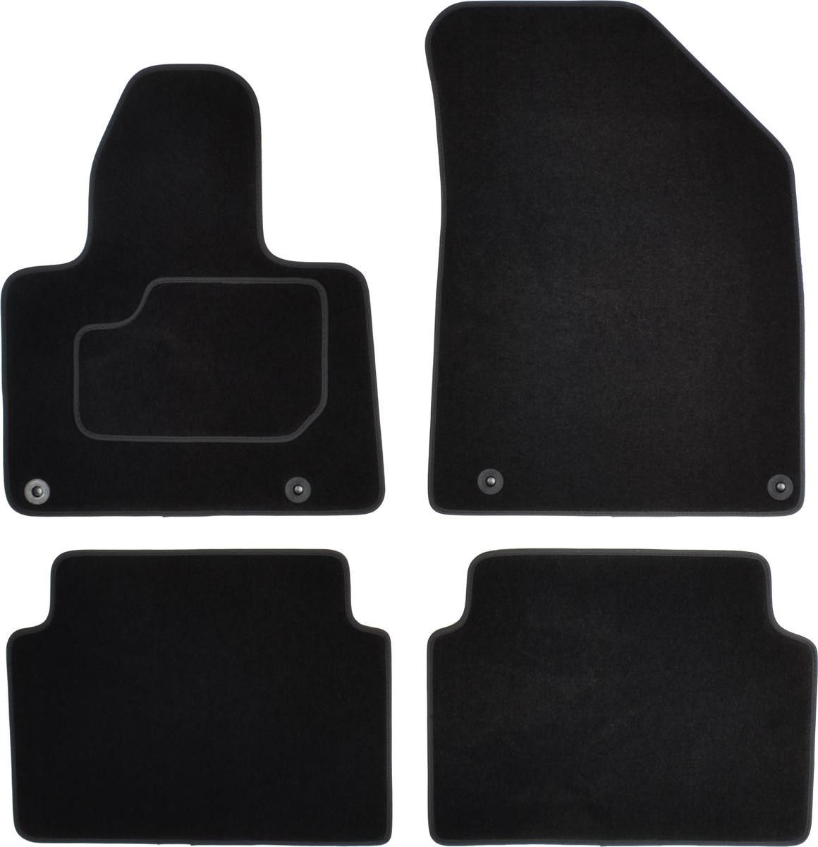 CUSTOPOL CIT155C Floor mats C5 2.0 16V BioFlex (RDRFJF) 140 PS Petrol/Ethanol 2017
