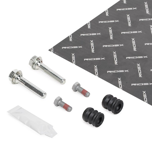 RIDEX 1164A0181 Lisakomplekt, ketaspiduriklotsid CLIO 1.0 (CB06, CB2R, BB06, BB2R) 71 HP Bensiin 2016