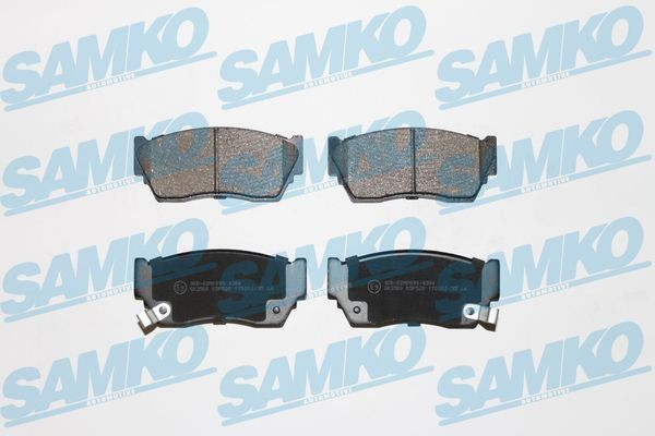 SAMKO Brake pad set Article number: 5SP520 cheaply